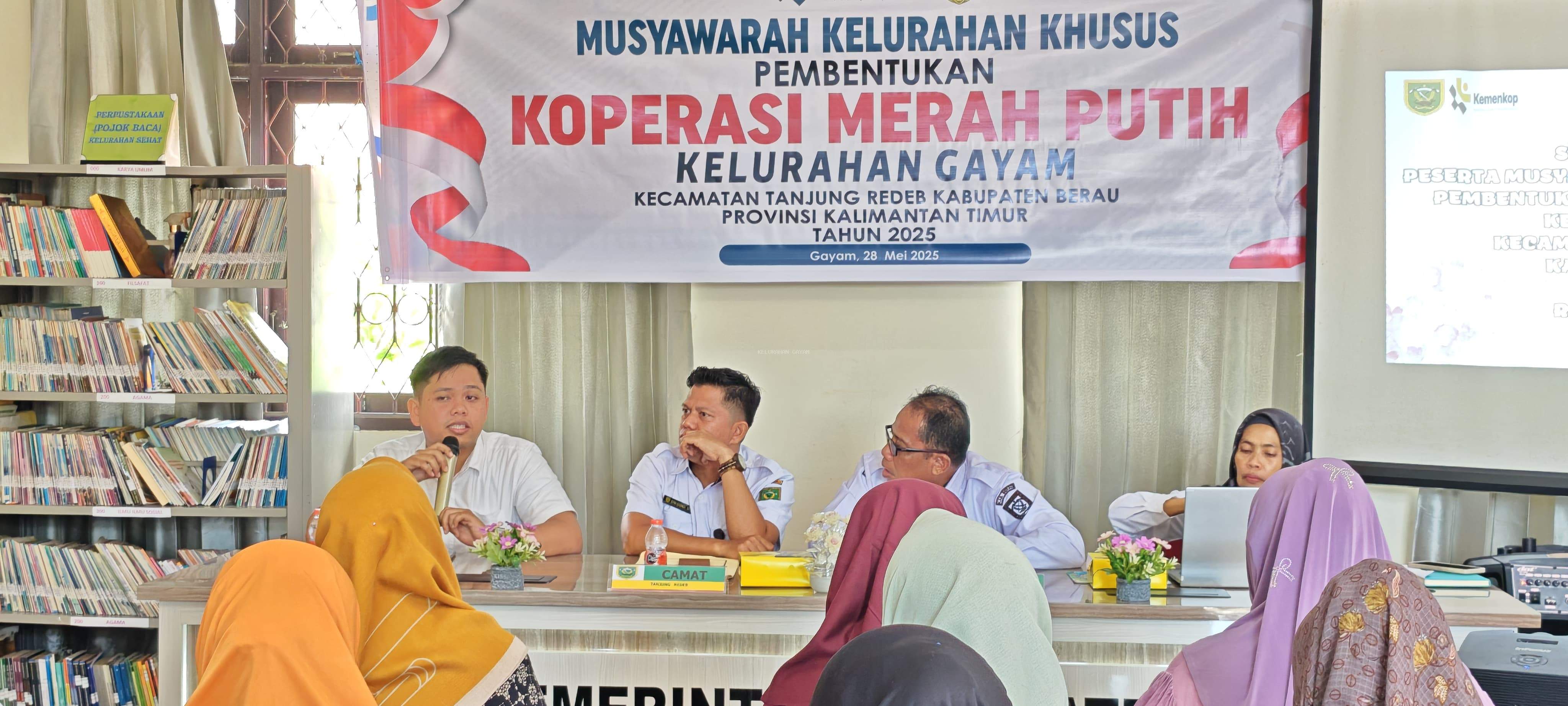 MUSKEL KHUSUS PEMBENTUKAN KOPERASI KELURAHAN MERAH PUTIH GAYAM