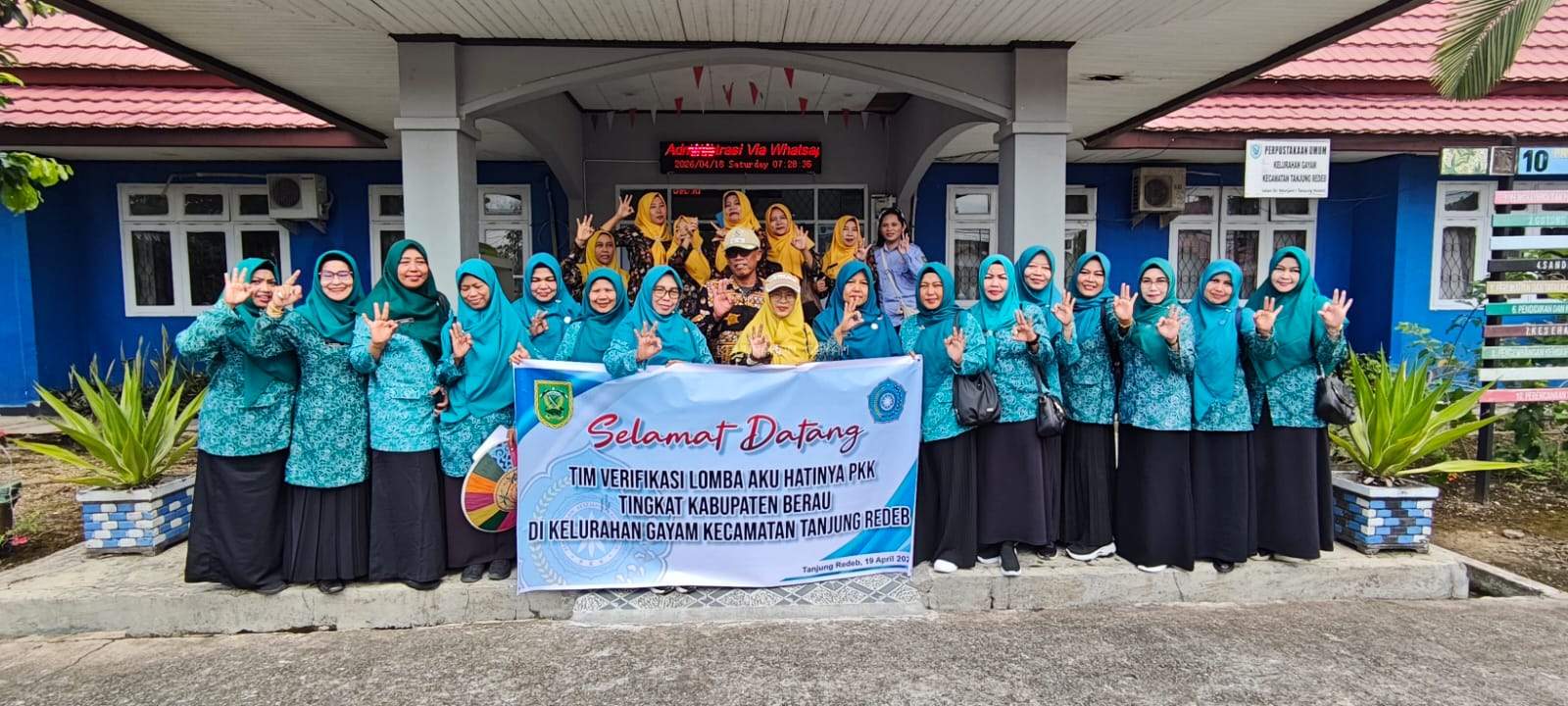 Tahun Kedua Kelurahan Gayam Mengikuti Lomba Aku Hatinya PKK Tingkat Kabupaten Berau