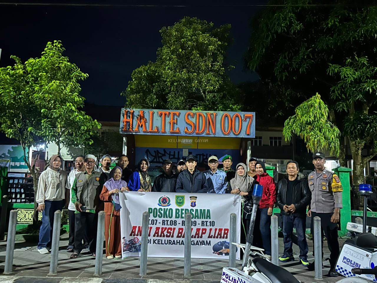 Launching Gerakan Anti Aksi Balapan Liar sebagai Upaya Pencegahan Partisipasi Warga