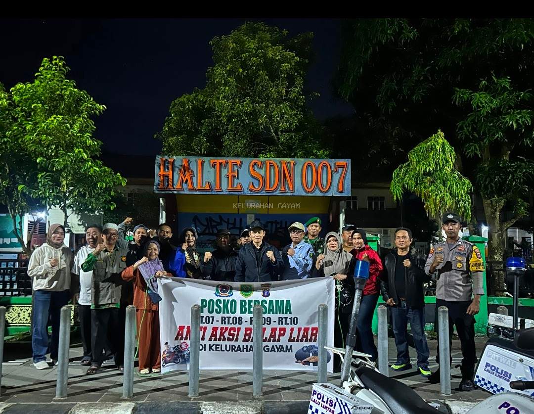 Monitoring Kesehatan Masyarakat, Kamtibmas, Kelembagaan, Gotong Royong, UMKM, dan Fasilitas Umum di Kelurahan Gayam