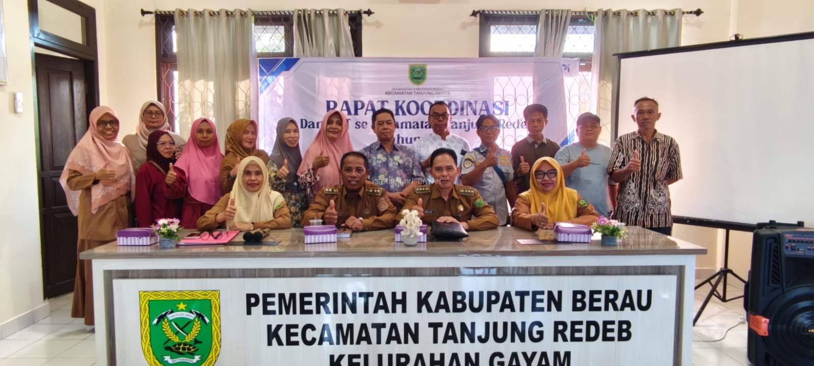 Pelaksanaan Percepatan Realisasi Dana RT di Kelurahan Gayam